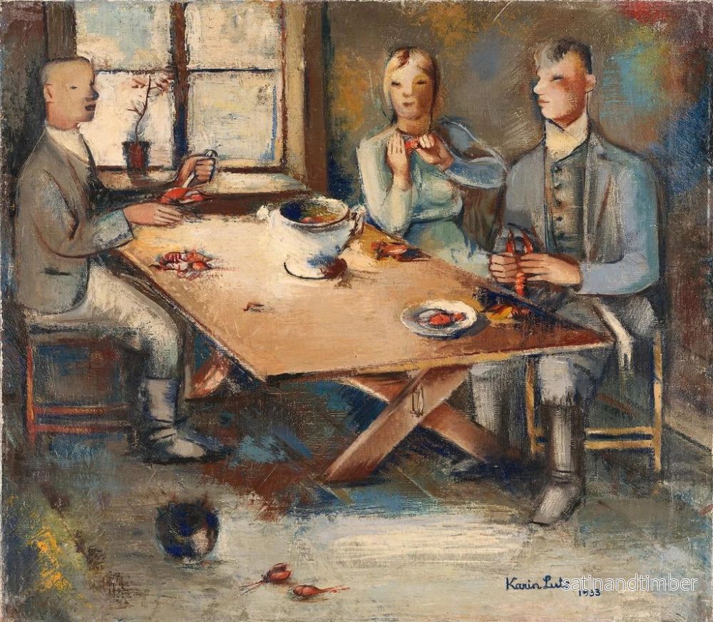 Reproduktion av målningen Vhjasming - Karin Luts - Bild 2