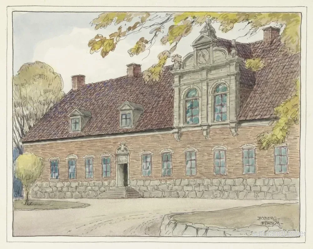 Reproduktion av målningen Fiholm - Ferdinand Boberg - Bild 2