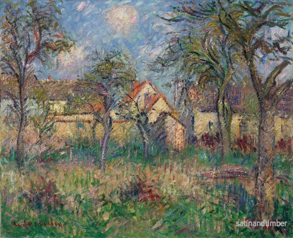Reproduktion av målningen Le Jardin - Gustave Loiseau - Bild 2