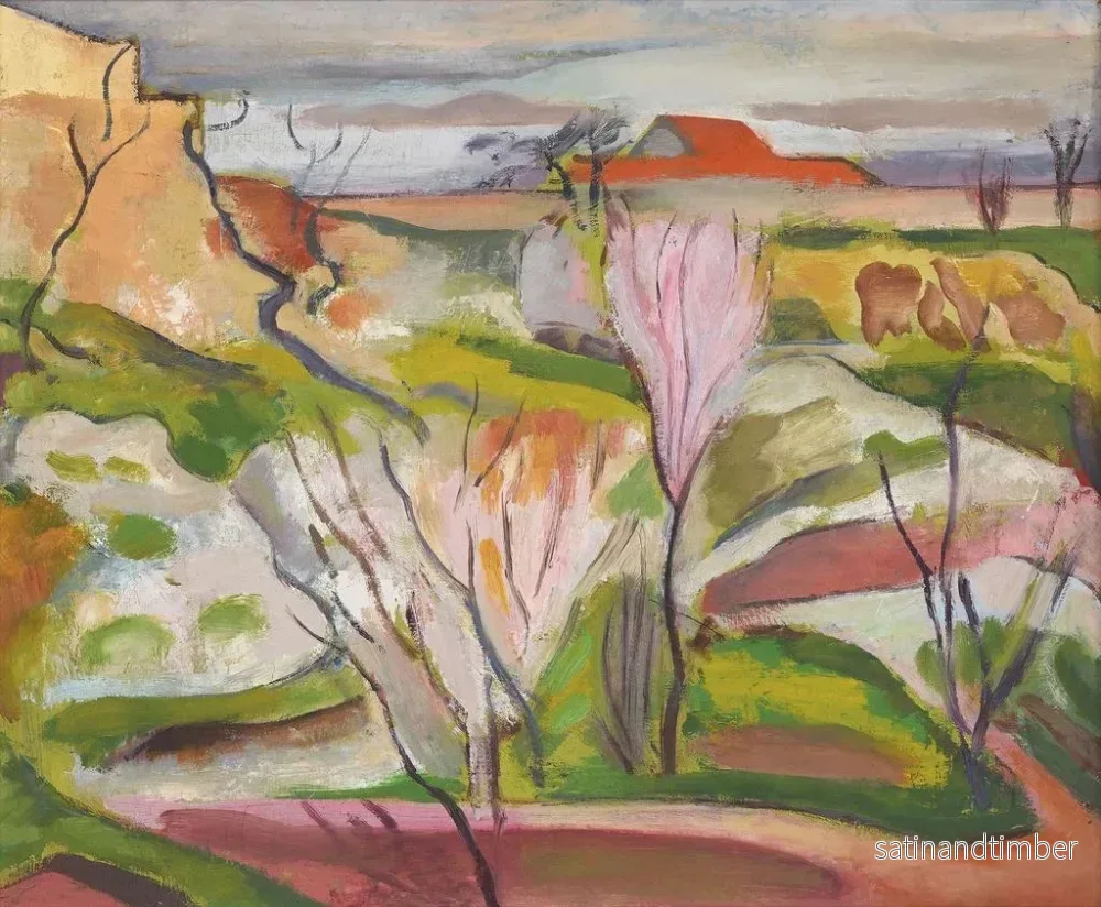 Reproduktion av målningen Torremolinos - Bernard Meninsky - Bild 2
