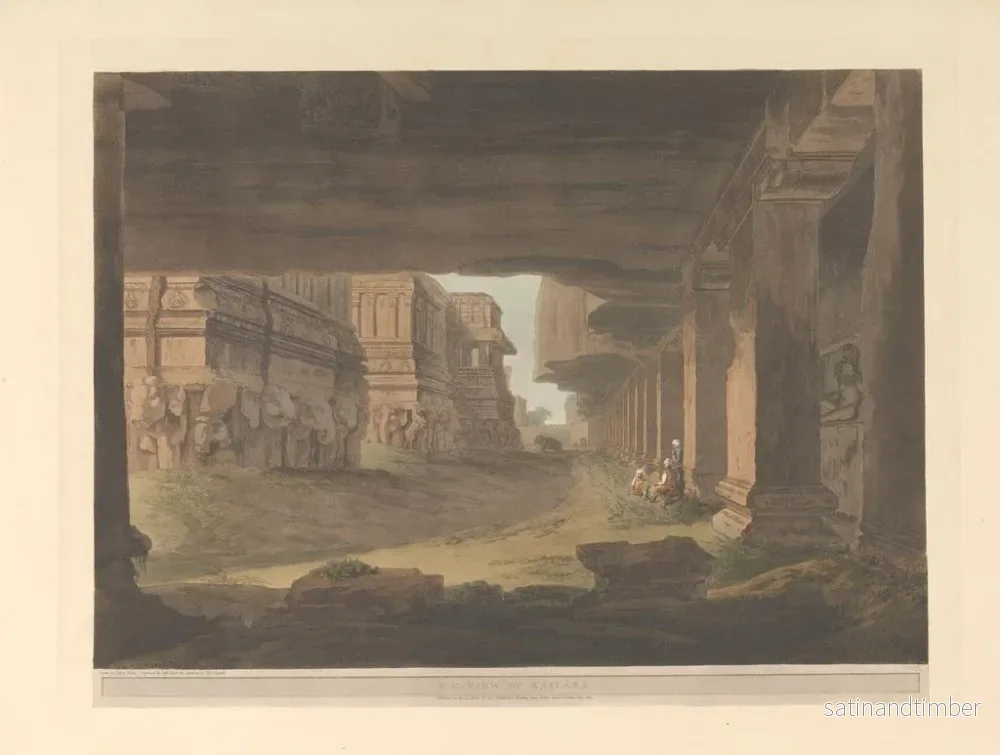 Reproduktion av målningen Scène orientale Pl39 - Thomas Daniell - Bild 2
