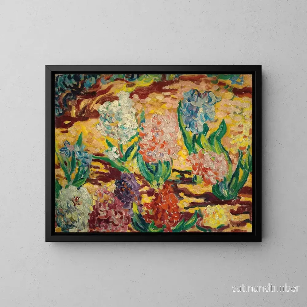 Reproduktion av målningen Les Jacinthes - Louis Valtat