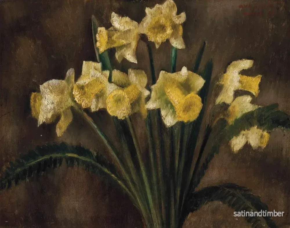 Reproduktion av målningen Jonquilles - Mark Gertler - Bild 2