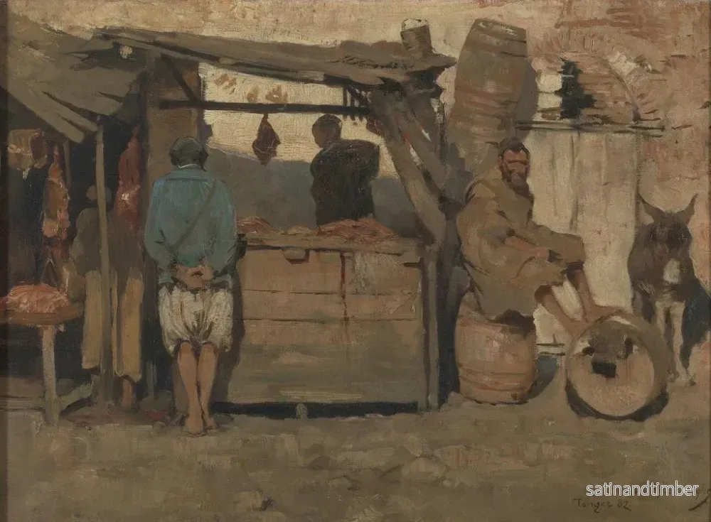 Reproduktion av målningen Boucher marockansk - Theo van Rysselberghe - Bild 2
