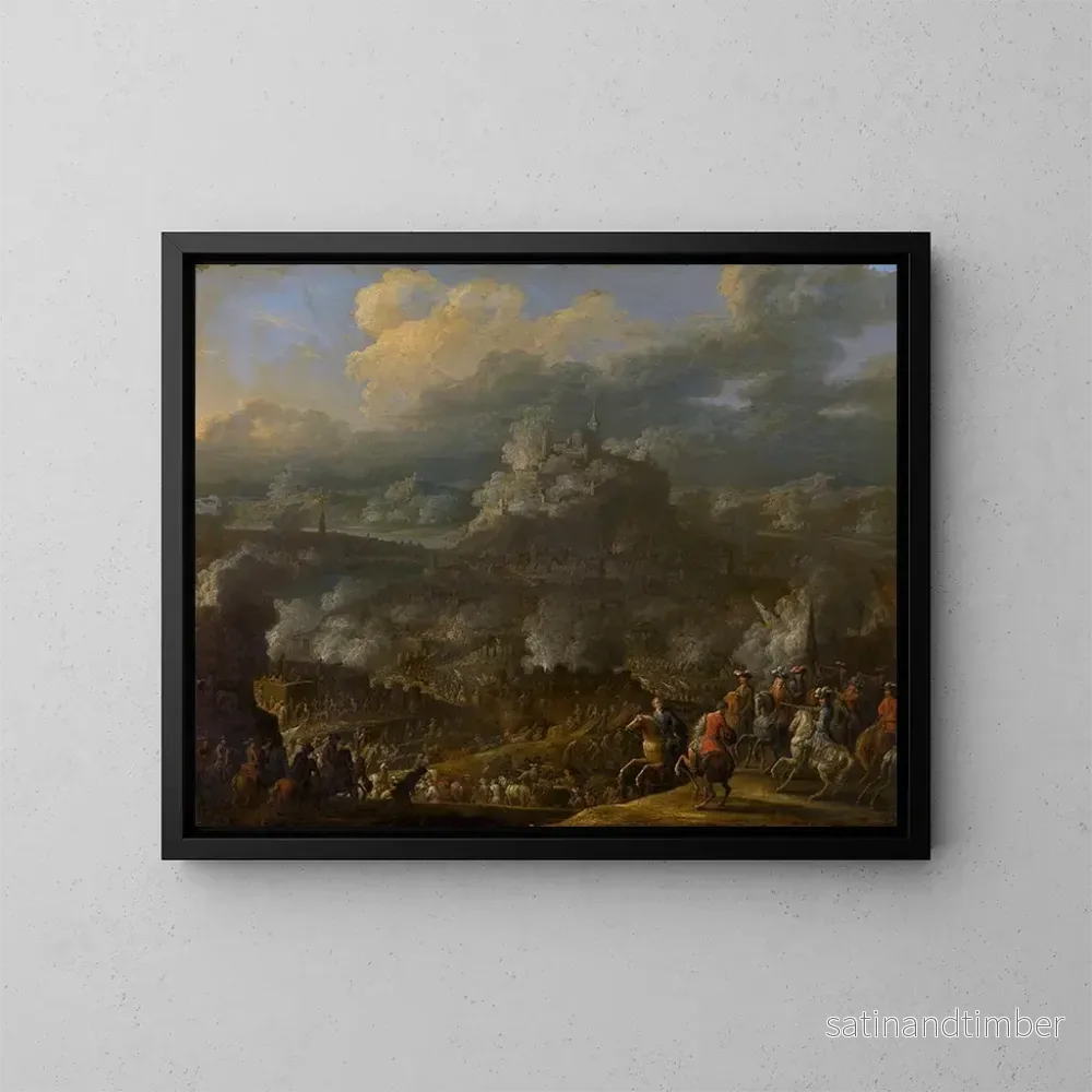 Reproduktion av målningen av Koblenz-sätet - Jan Baptist van der Meiren