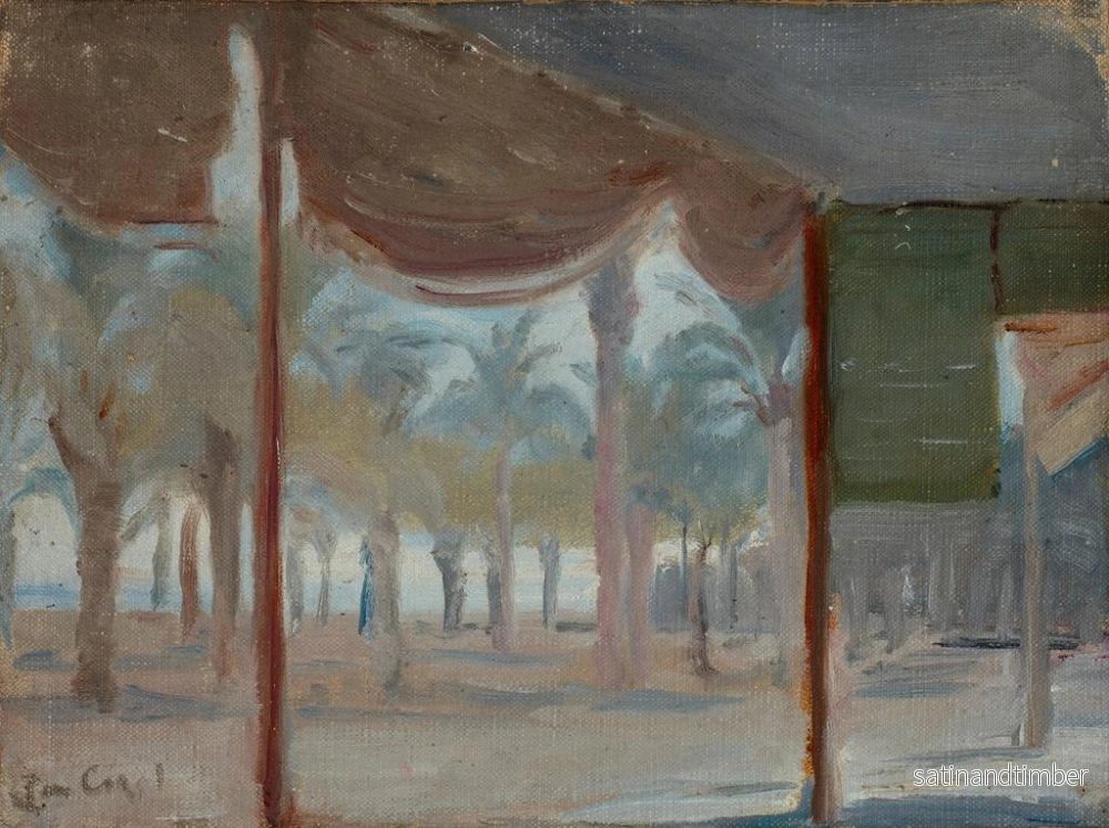 Reproduktion av målningen Spanien Alicante - Jan Cybis - Bild 2