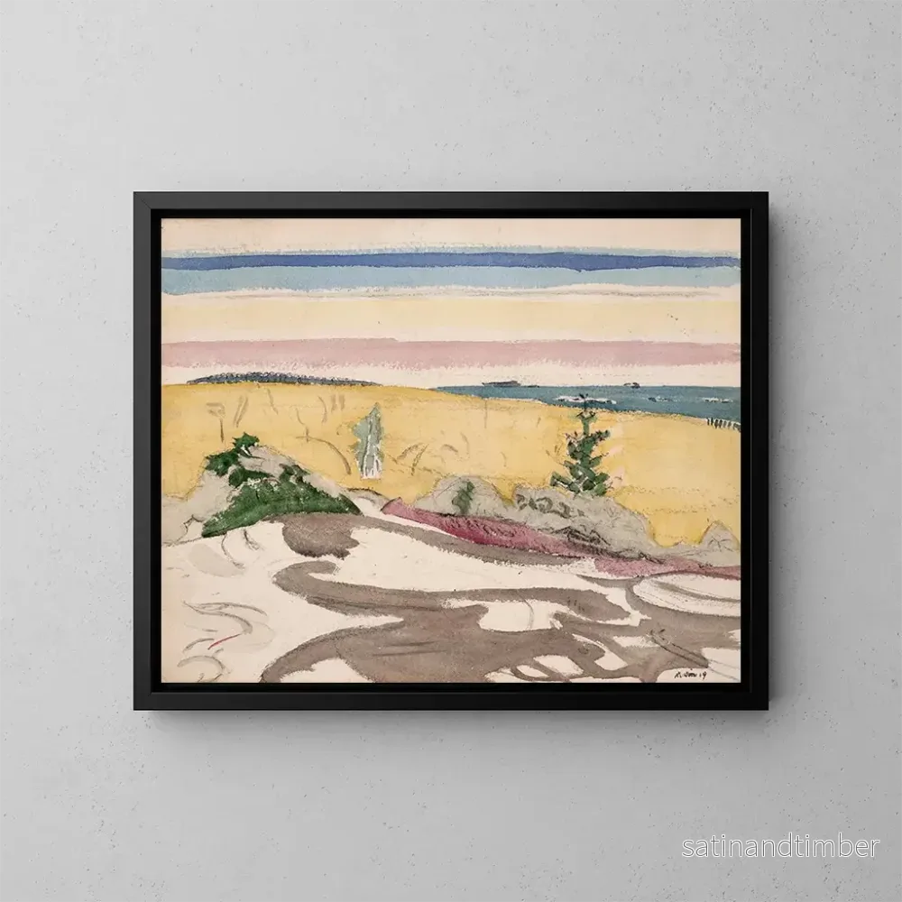 Reproduktion av målningen Petit Point Maine - John Marin