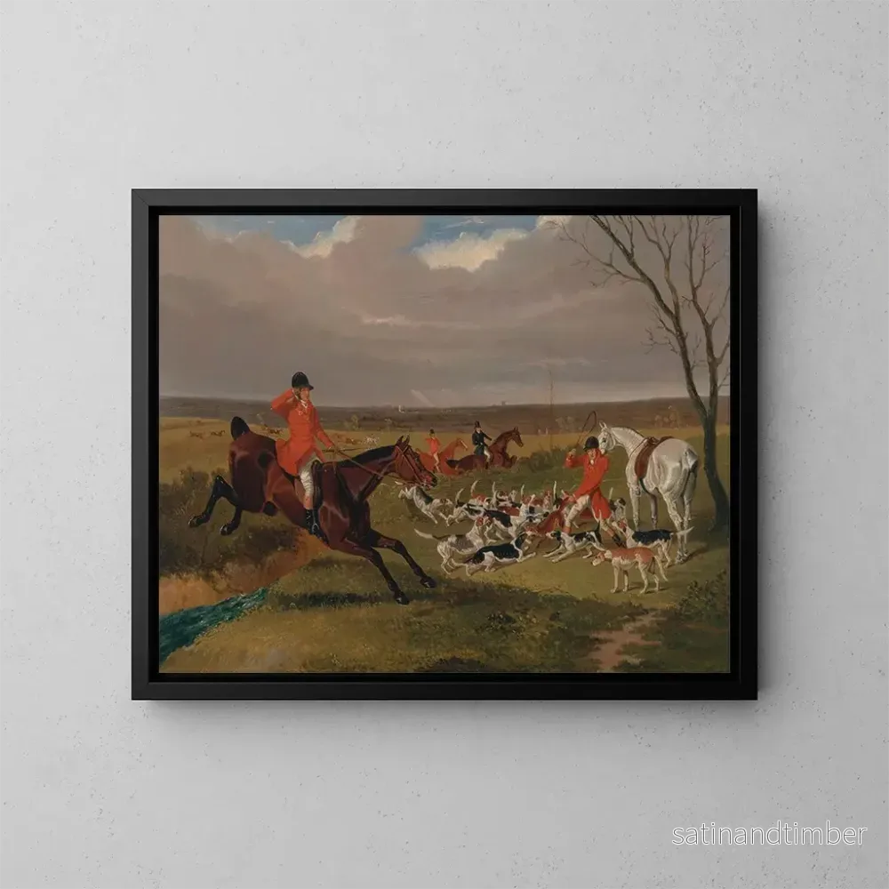Reproduktion av målningen La chasse de Suffolk à la mort – John Frederick Herring l’Ancien Reproduktion av målningen La chasse de Suffolk à la mort – John Frederick Herring l’Ancien