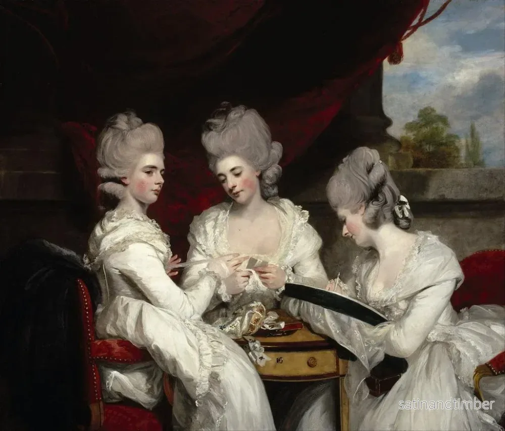 Reproduktion av målningen Les dames Waldegrave - Sir Joshua Reynolds - Bild 2
