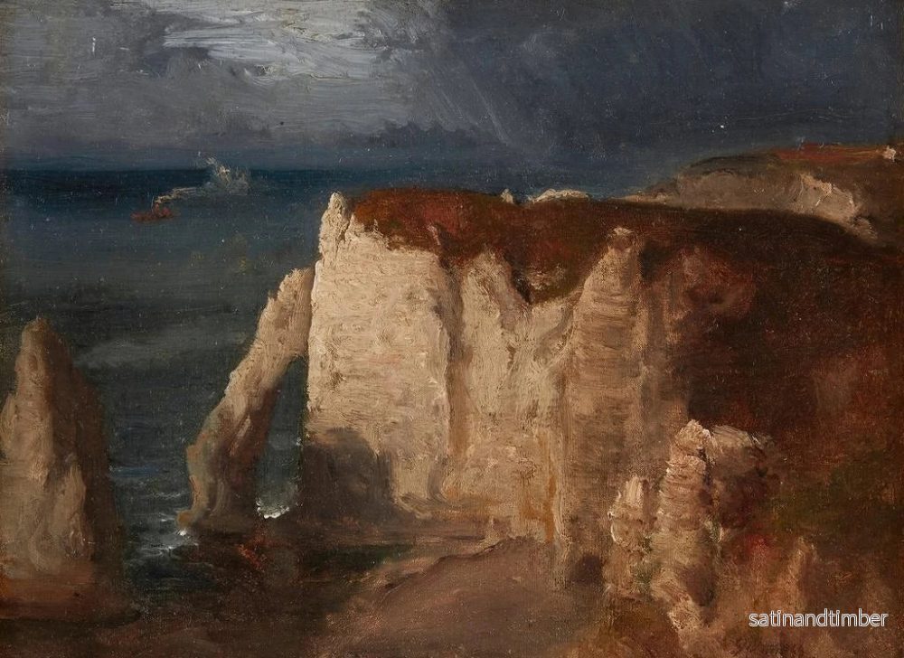 Reproduktion av målningen Étretat - George Inness - Bild 2