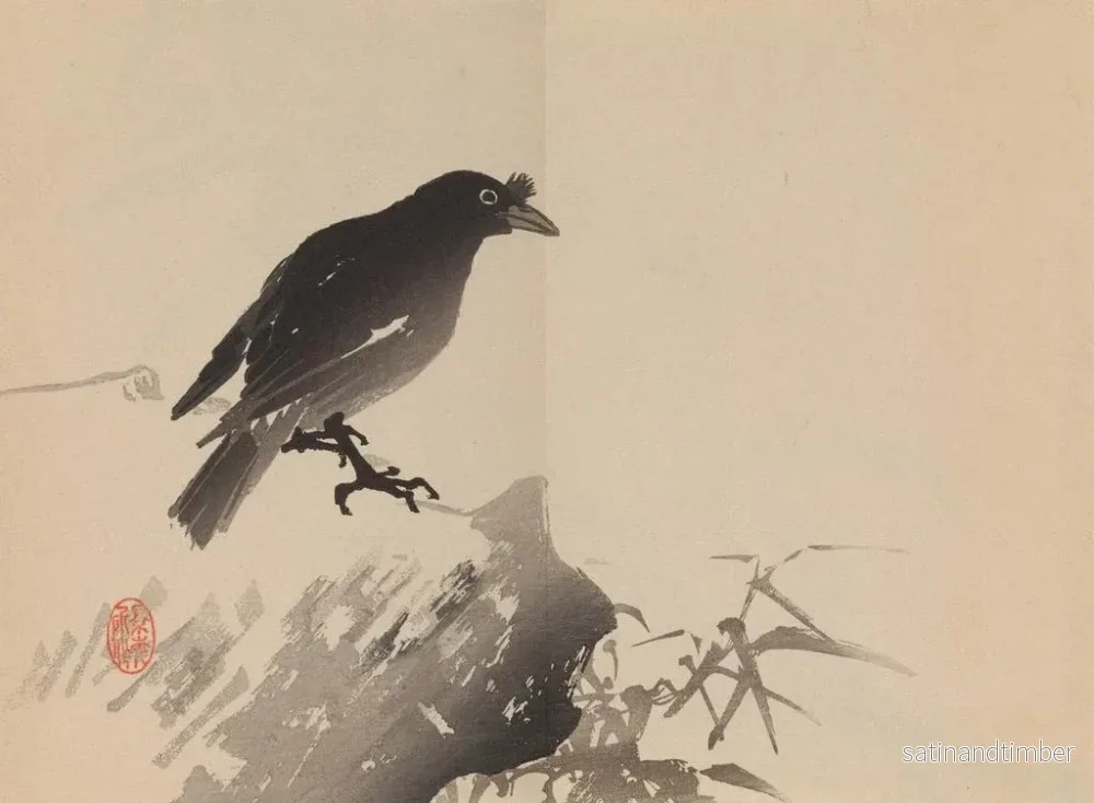 Reproduktion av målningen Keinen shugajō Pl. 65 - Imao Keinen - Bild 2