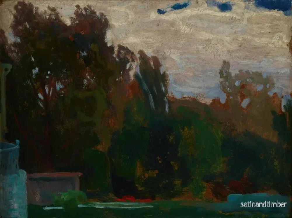 Reproduktion av målningen Parc à Kiev - Jan Stanisławski - Bild 2