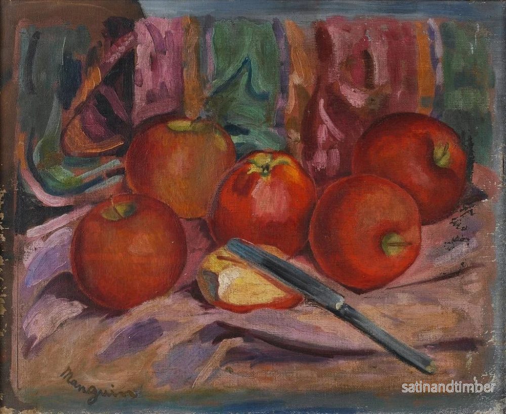 Reproduktion av målningen Pommes - Henri Manguin - Bild 2