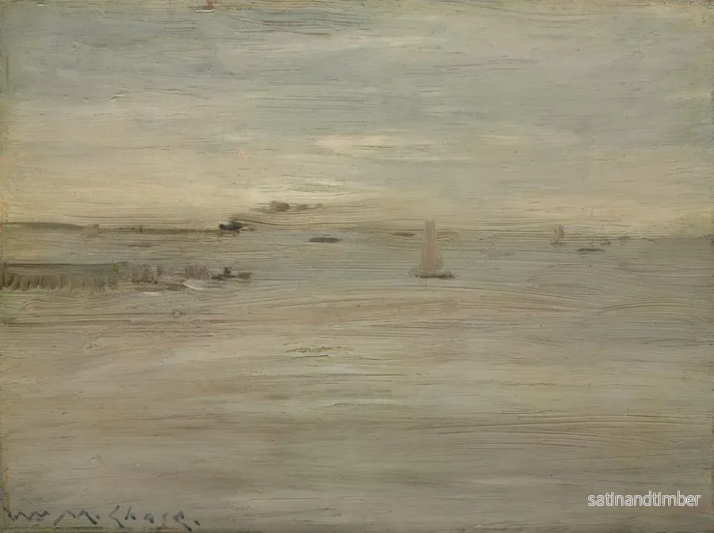 Reproduktion av målningen Marine - William Merritt Chase - Bild 2