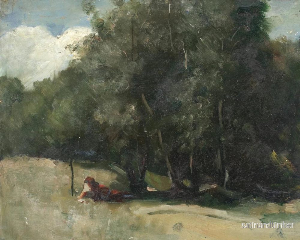 Reproduktion av målningen Parc de Londres - Isaac Rosenberg - Bild 2
