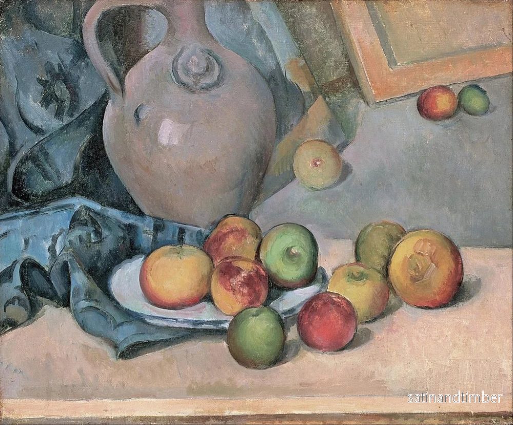 Reproduktion av målningen Pichet i stengods - Paul Cézanne - Bild 2