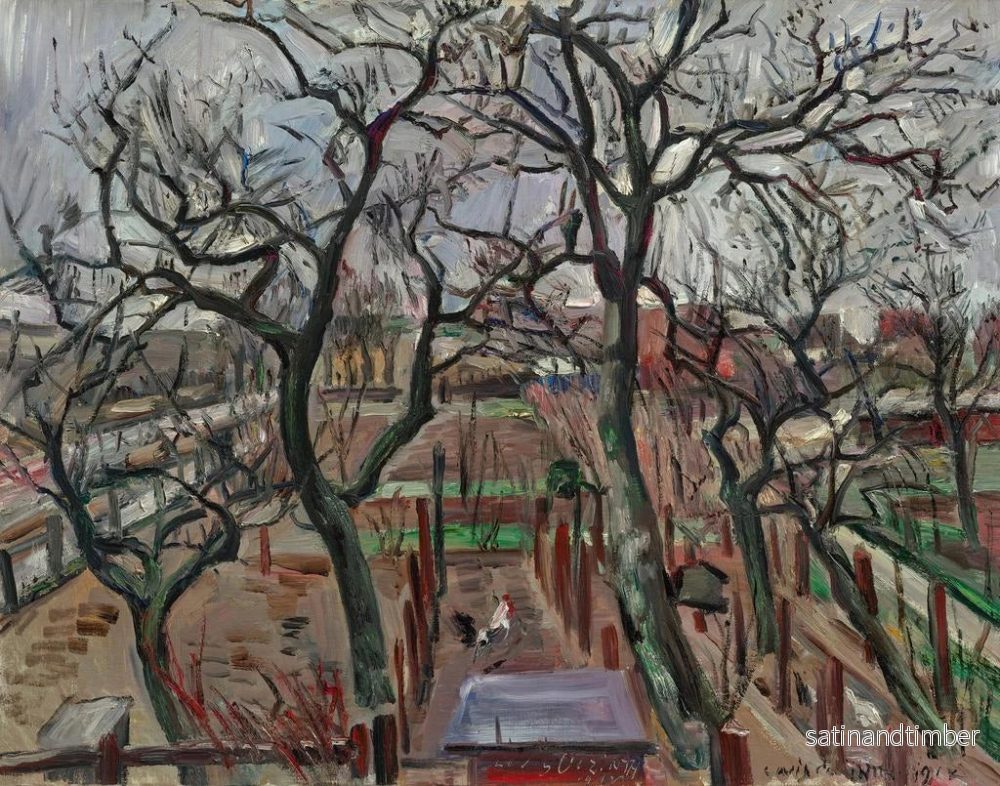 Reproduktion av målningen Verger en hiver - Lovis Corinth - Bild 2