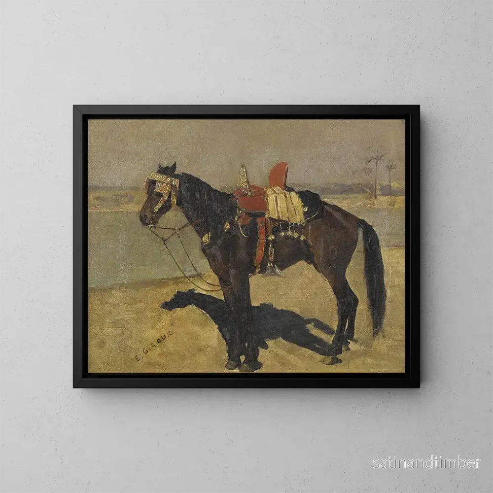 Reproduktion av målningen La Favorite - Ernest Giroux