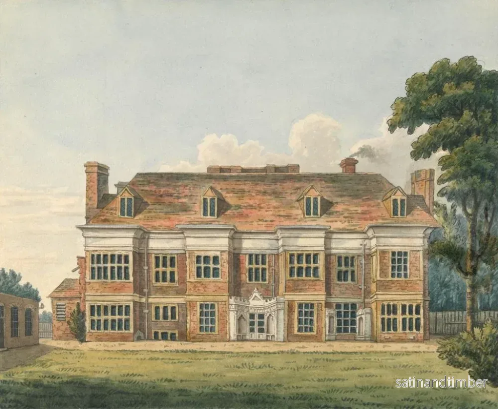 Reproduktion av målningen Maison d'Ealing, Middlesex - Charles Tomkins - Bild 2