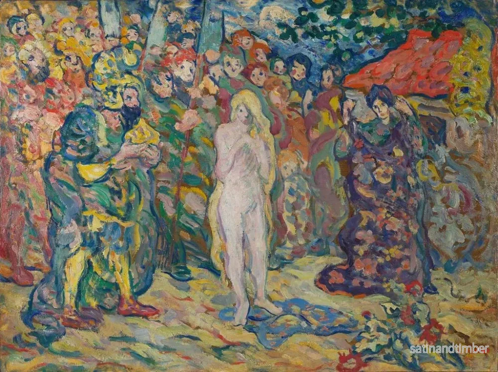 Reproduktion av målningen L'esclave blanche - Louis Valtat - Bild 2