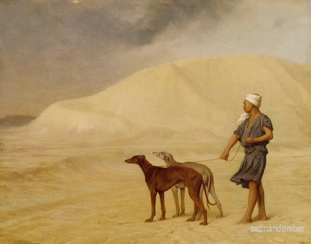 Reproduktion av målningen I öknen - Jean-Léon Gérôme - Bild 2