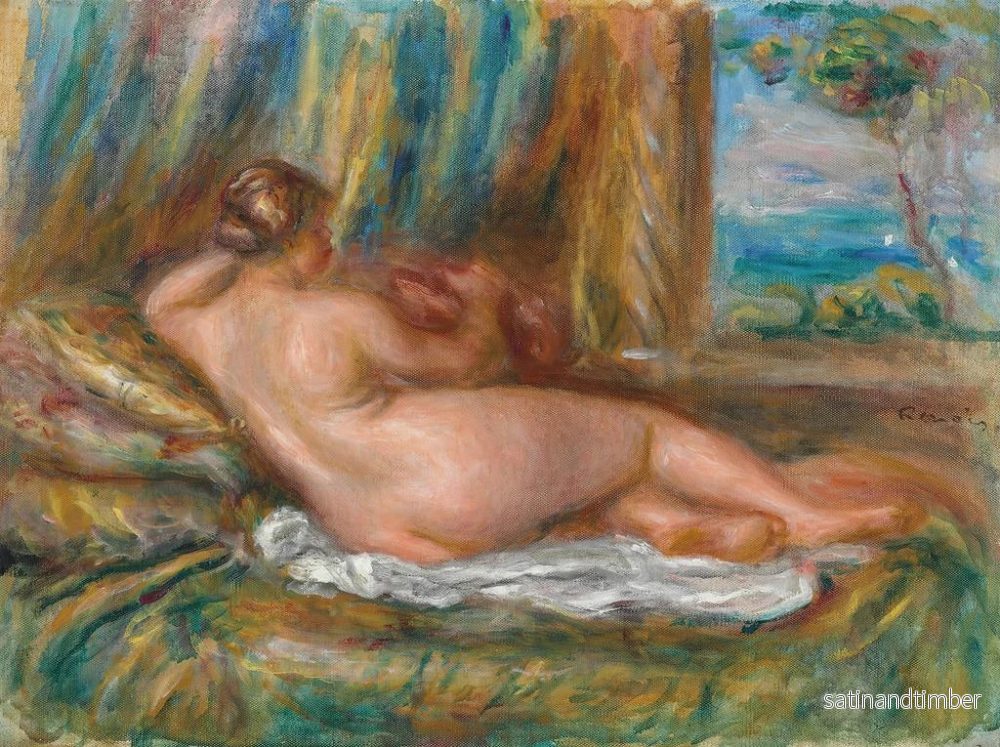 Reproduktion av målningen Odalisque liggande - Pierre-Auguste Renoir - Bild 2