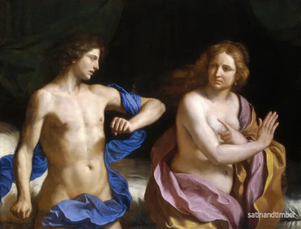 Reproduktion av målningen Amnon och Tamar - Guercino - Bild 2