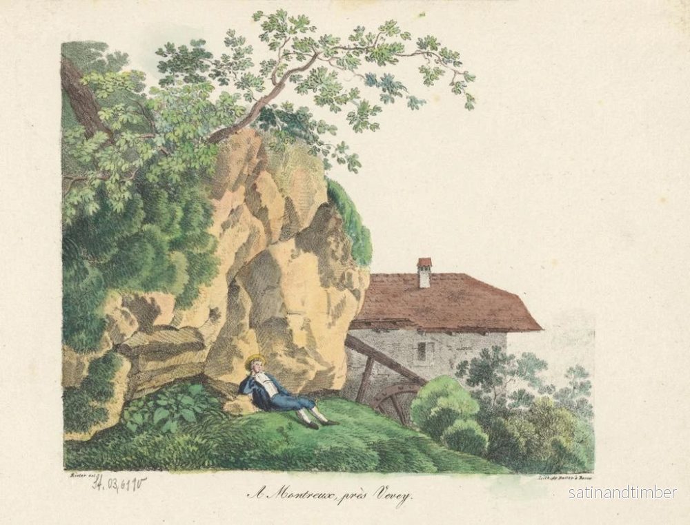 Reproduktion av målningen Halle de Berne - Heinrich Rieter - Bild 2