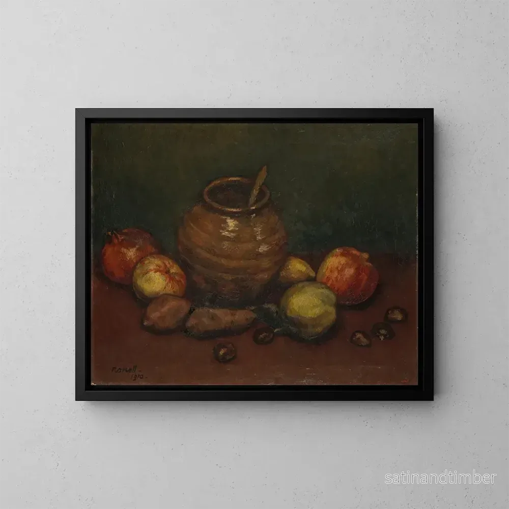 Reproduktion av målningen Stilllife - Isidre Nonell