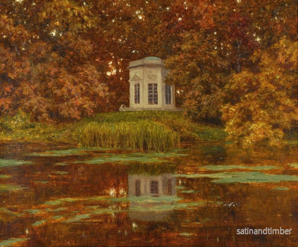 Reproduktion av målningen av sjö i Versaillesparken - Ivan Fedorovich Choultse - Bild 2