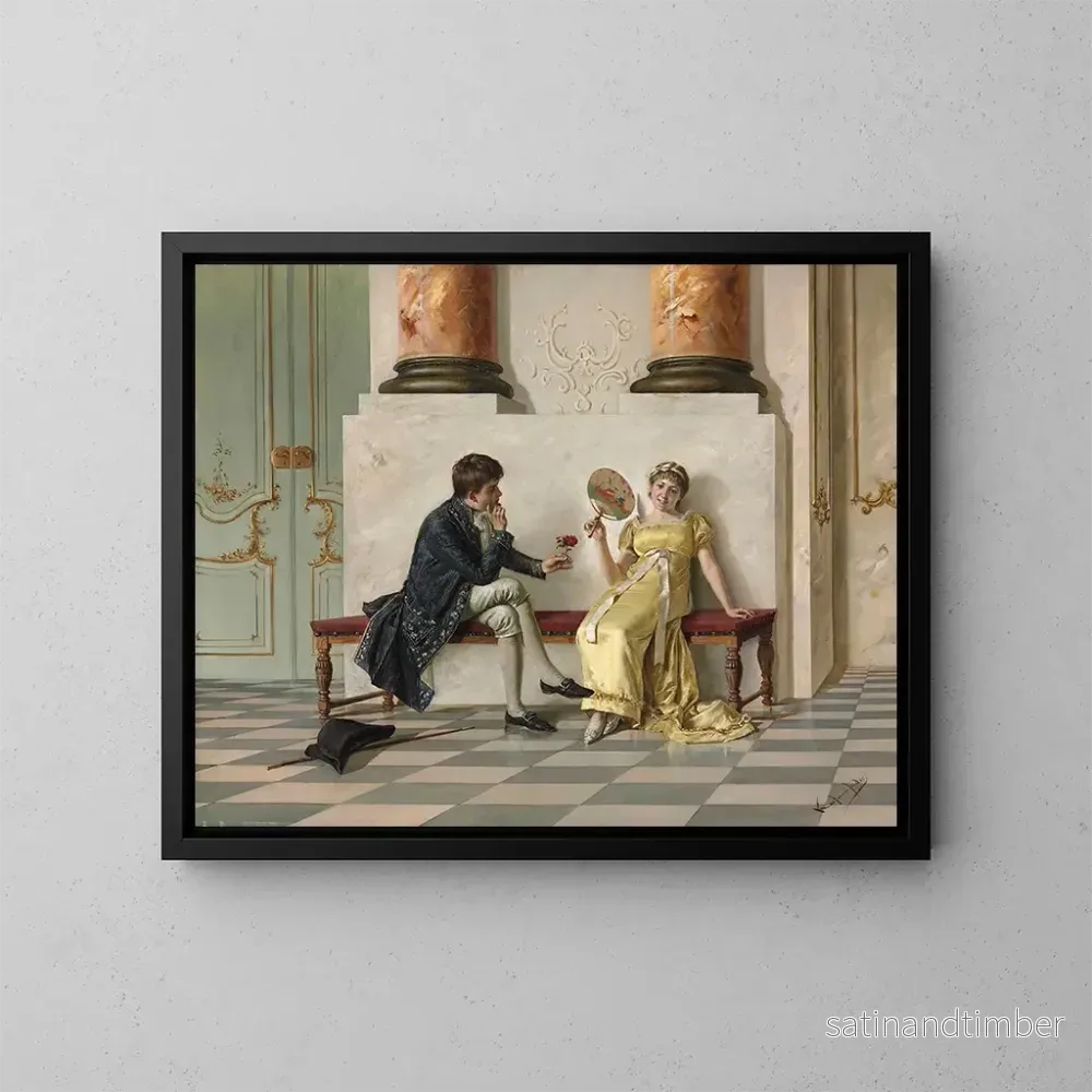 Reproduktion av målningen Le Jeune Cavalier – Isidor Kaufmann Reproduktion av målningen Le Jeune Cavalier – Isidor Kaufmann