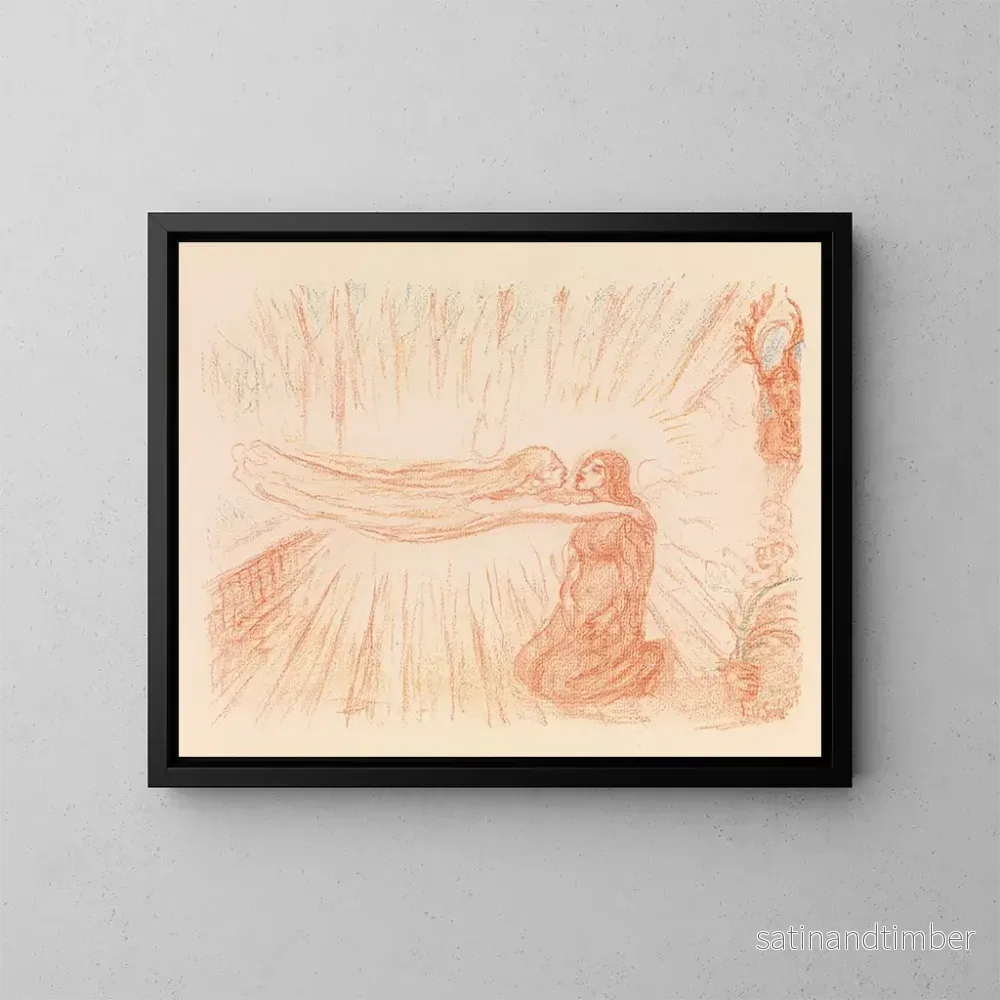 Reproduktion av målningen L'Annonciation - James Ensor