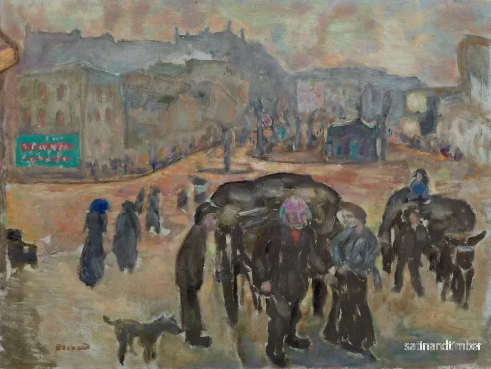 Reproduktion av målningen Les Chiffonniers - Pierre Bonnard - Bild 2