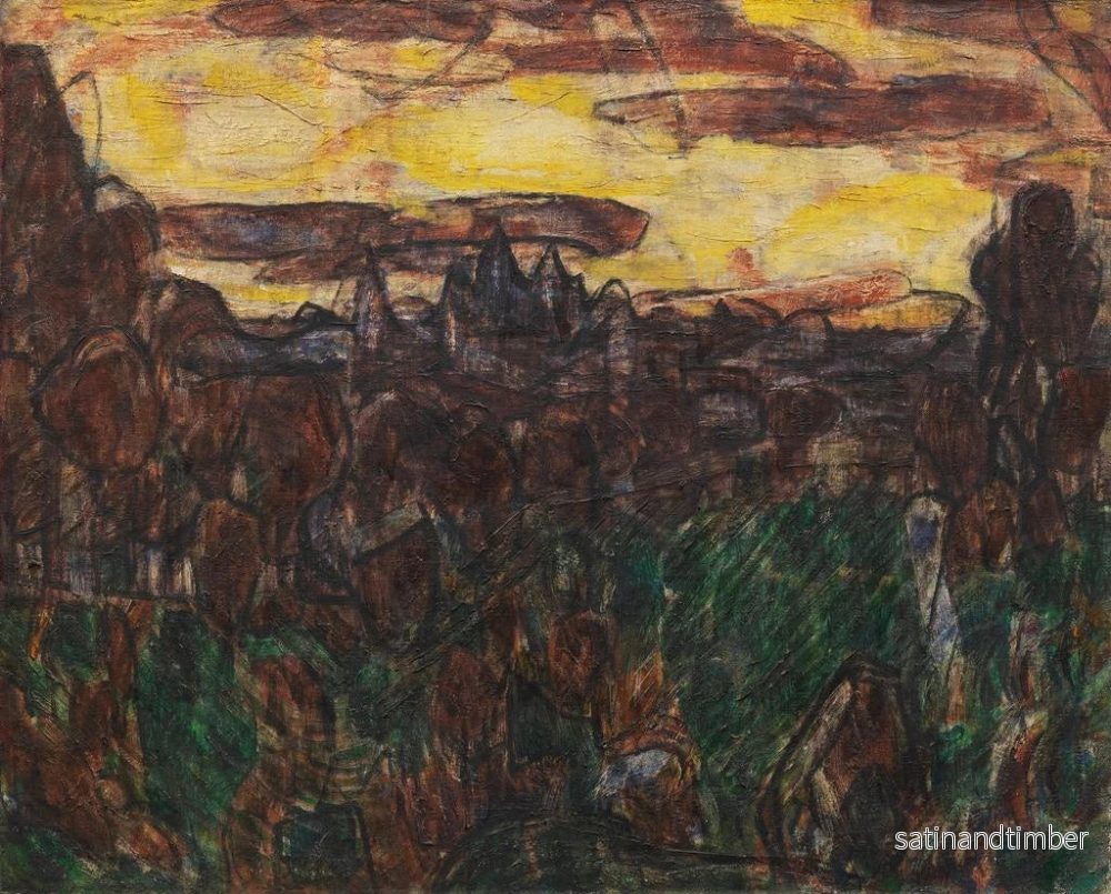 Reproduktion av målningen Soest - Christian Rohlfs - Bild 2