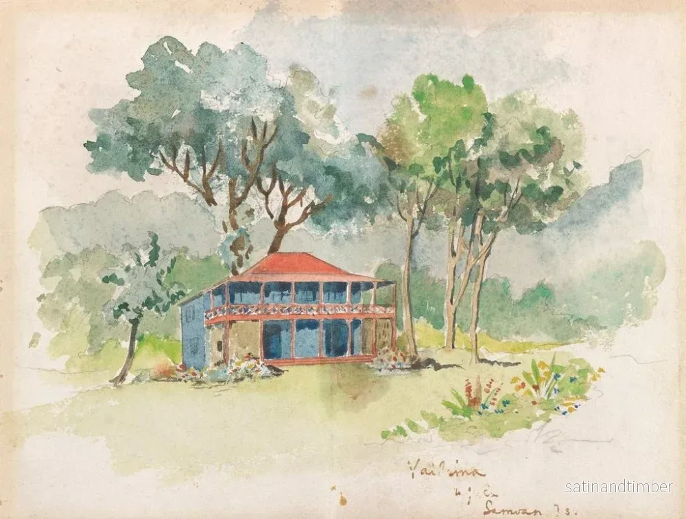 Reproduktion av målningen Vailima - Robert Louis Stevenson - Bild 2