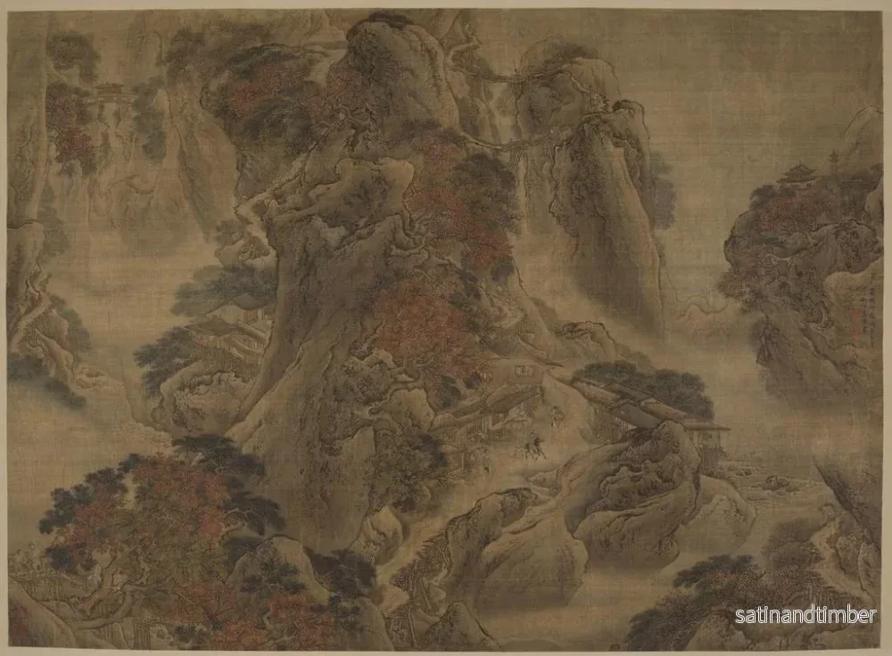 Reproduktion av målningen Väg mot Shu - Yuan Yao - Bild 2