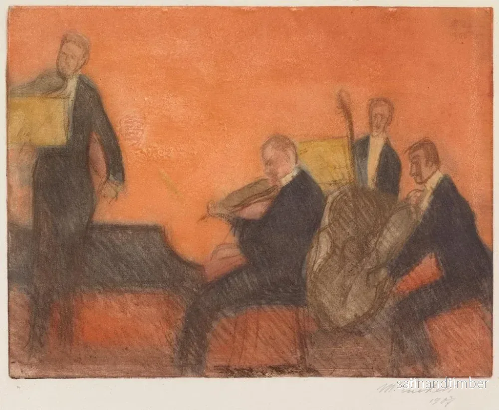 Reproduktion av målningen Musique - Magnus Enckell - Bild 2