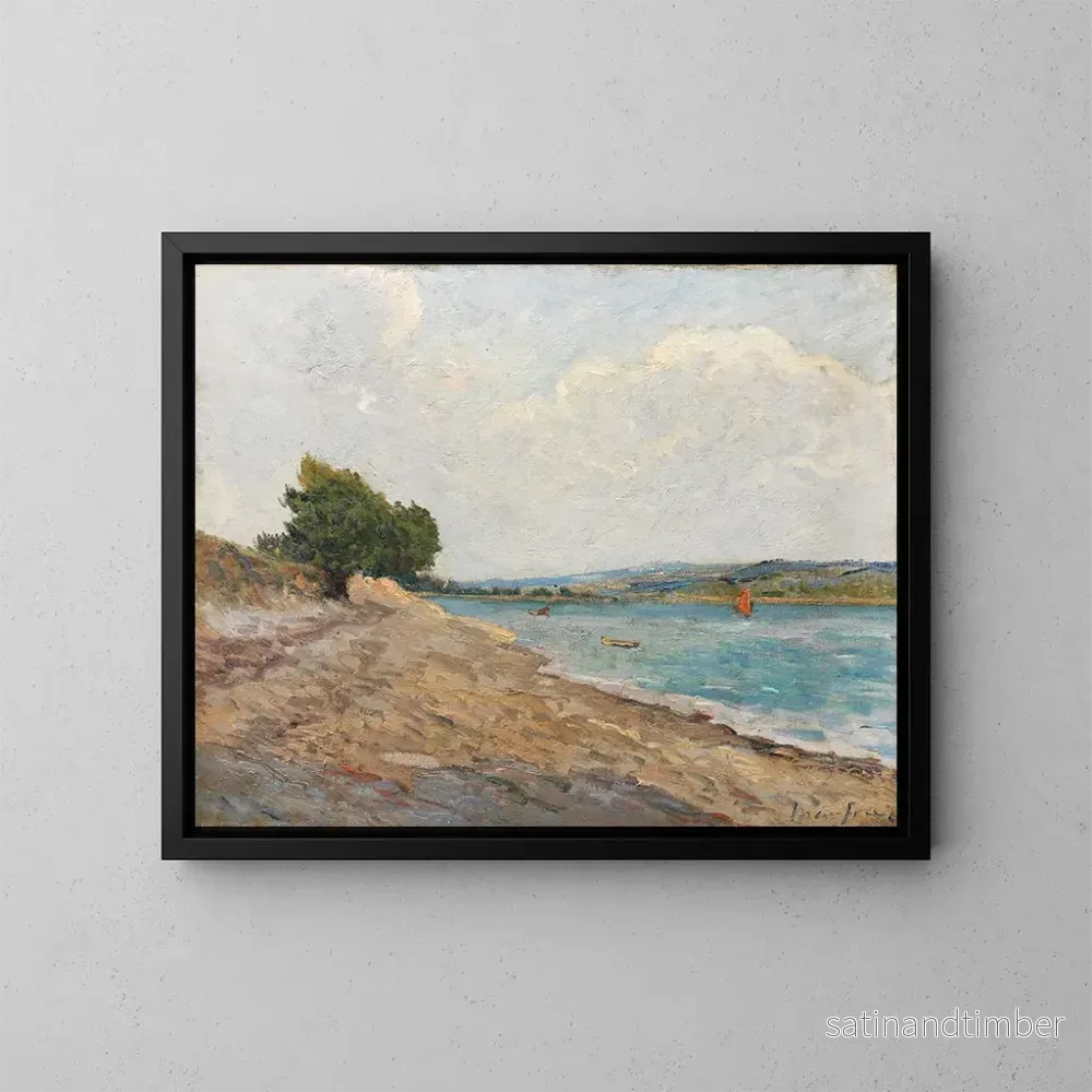 Reproduktion av målningen Rivière de Landerneau - Maxime Maufra