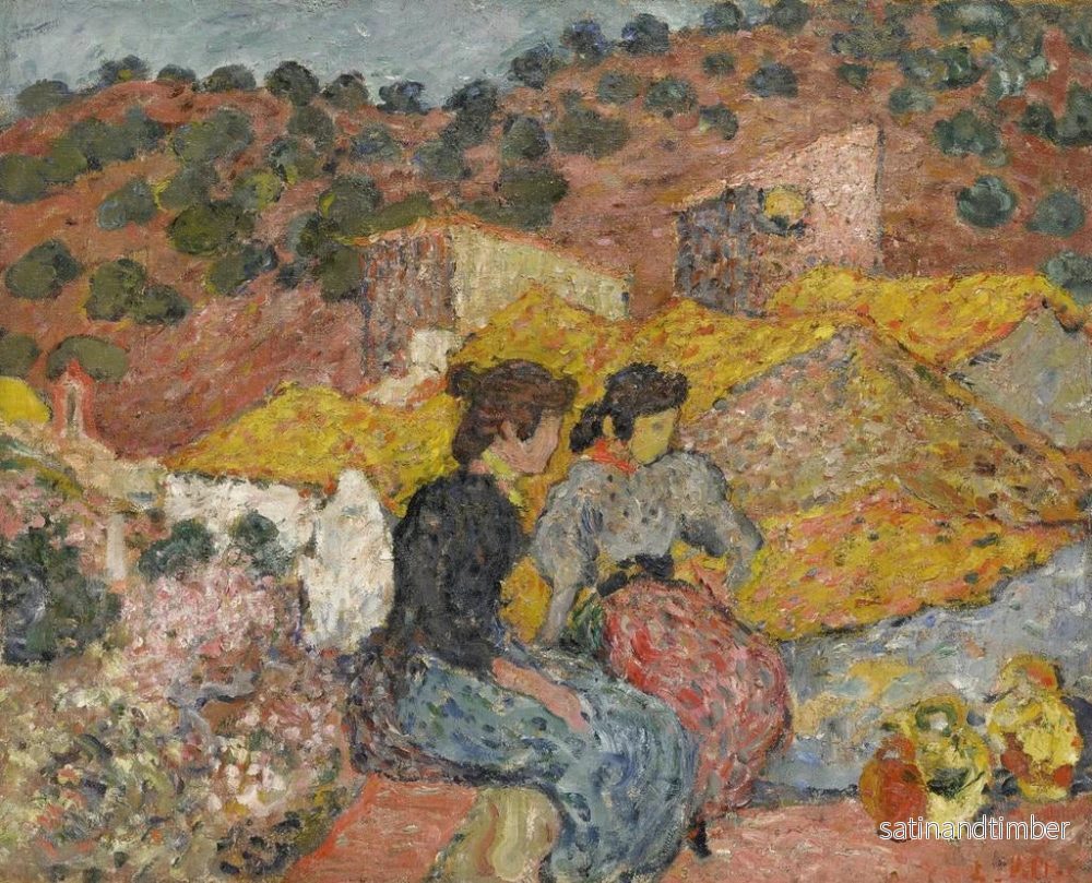 Reproduktion av målningen Fontaine espagnole - Louis Valtat - Bild 2