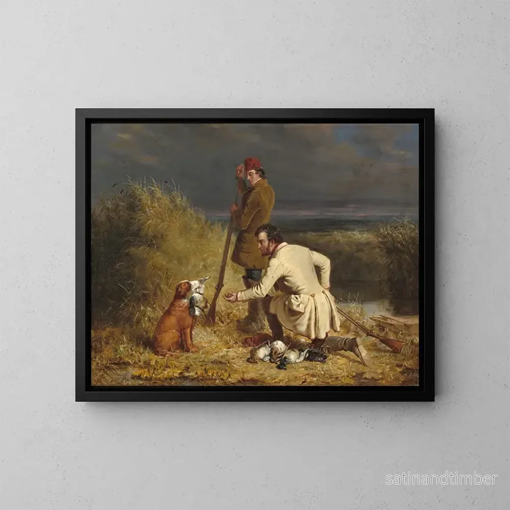 Reproduktion av målningen La Récupération - William Tylee Ranney