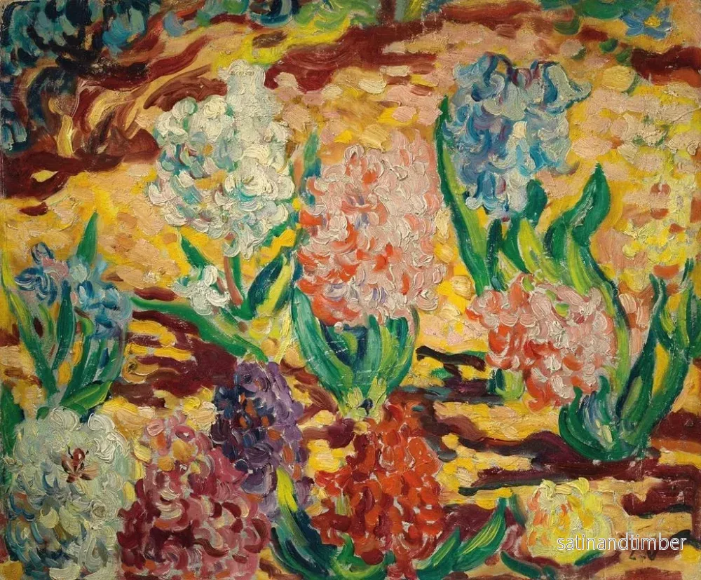 Reproduktion av målningen Les Jacinthes - Louis Valtat - Bild 2