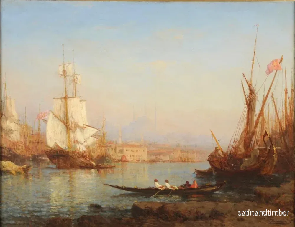Reproduktion av målningen Le Bosphore - Félix Ziem - Bild 2