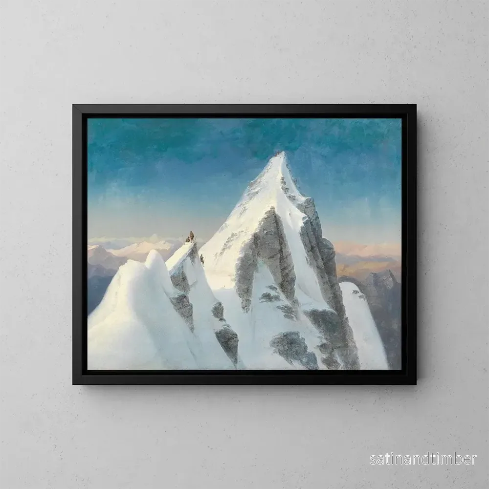 Reproduktion av målningen Le Grossglockner - Markus Pernhart