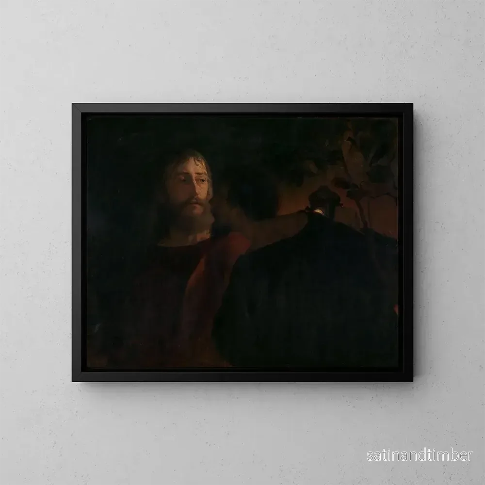 Reproduktion av målningen Judas Iskariot - Eilif Peterssen