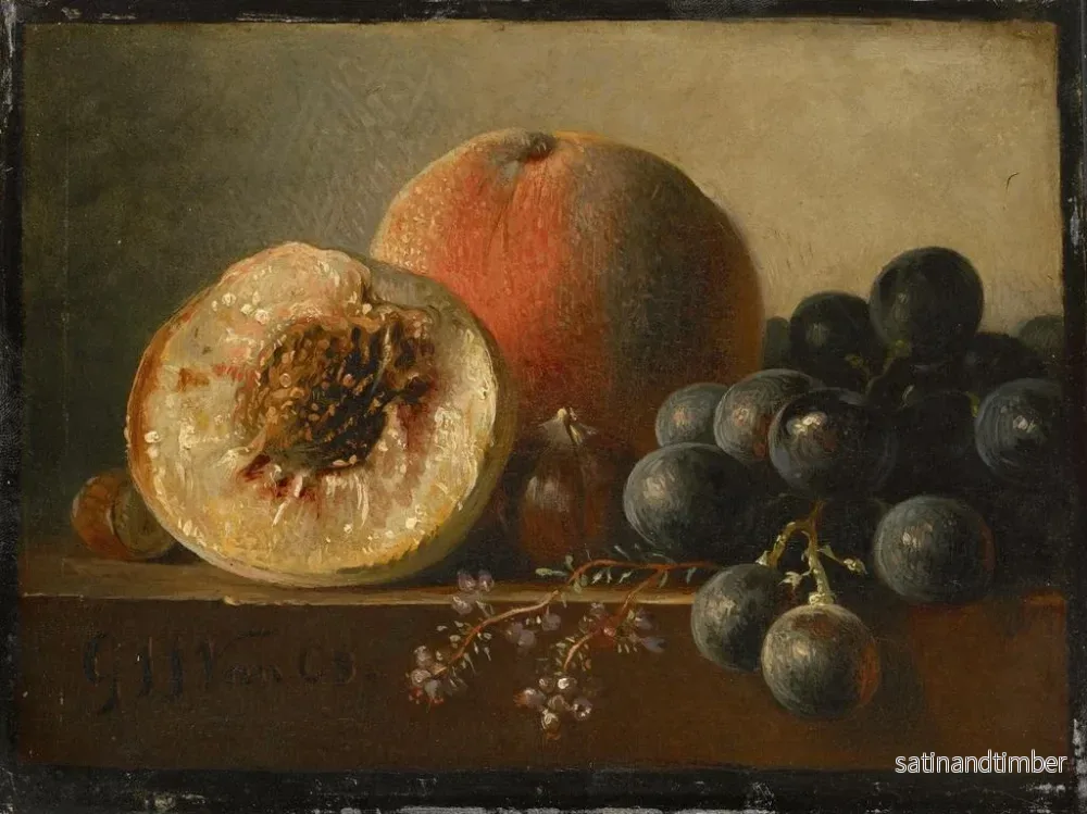 Reproduktion av målningen Frukt - Georgius Jacobus Johannes van Os - Bild 2