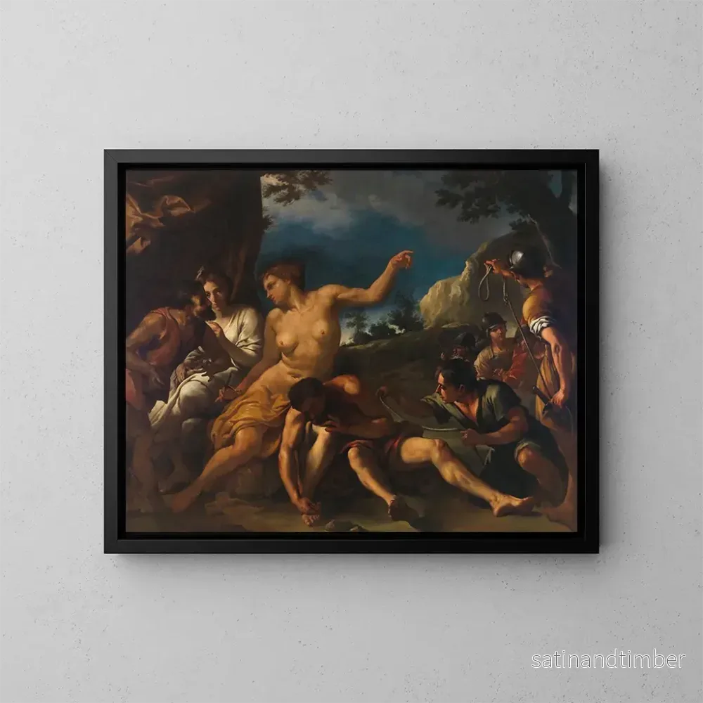 Reproduktion av målningen Samson och Dalila – Francesco Stringa Reproduktion av målningen Samson och Dalila – Francesco Stringa
