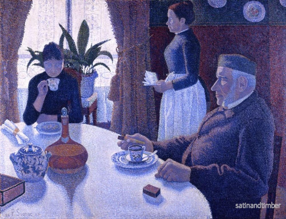 Reproduktion av målningen La salle à manger - Paul Signac - Bild 2