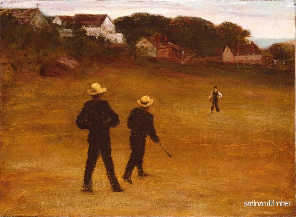 Reproduktion av målningen Les Joueurs de balle - William Morris Hunt - Bild 2