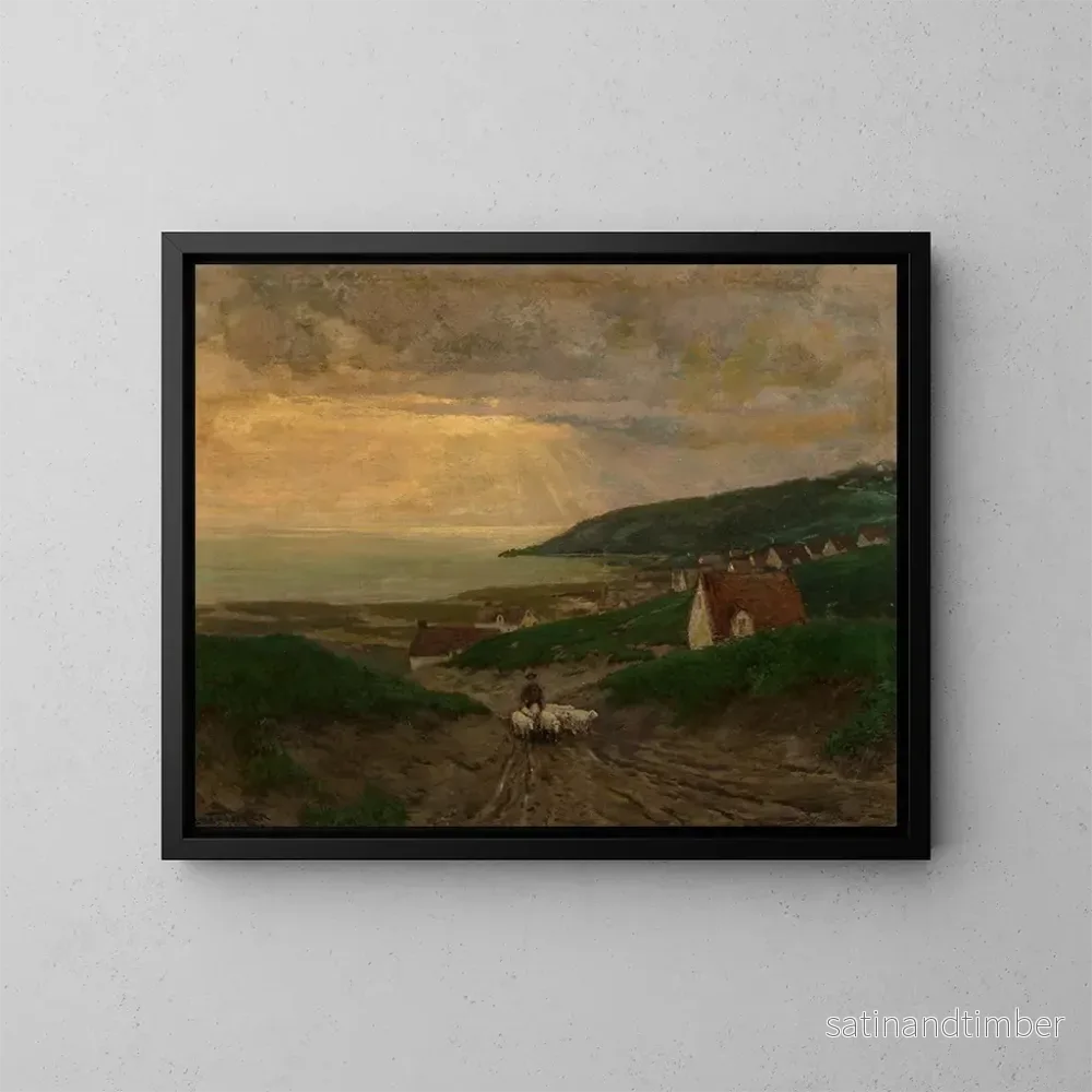 Reproduktion av målningen Tidig morgon - Julian Onderdonk