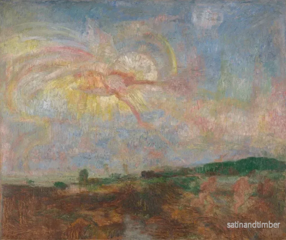 Reproduktion av målningen Adam och Eva utvisade ur paradiset - James Ensor - Bild 2